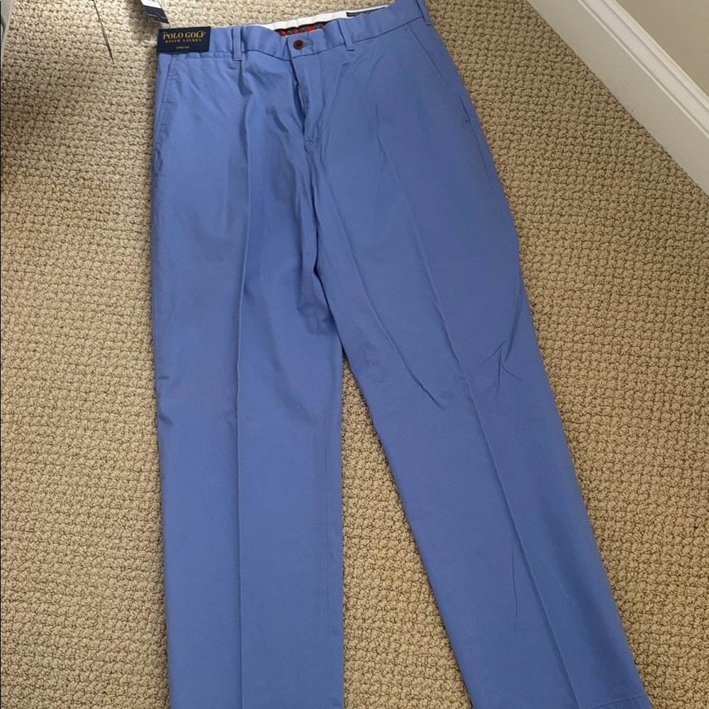 Polo Golf Blue Chino Pants